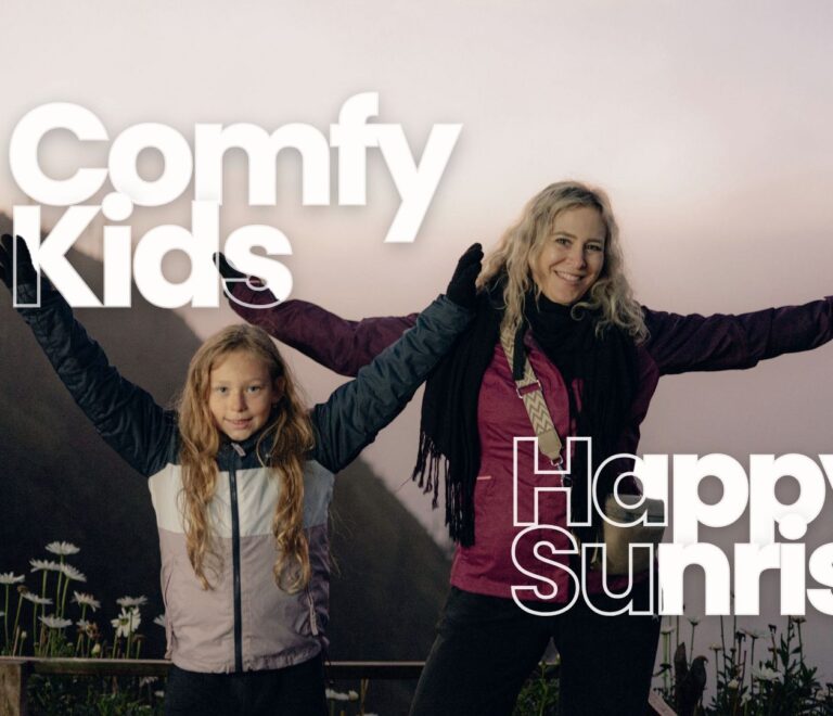Comfortable Kids for an Enjoyable Sunrise