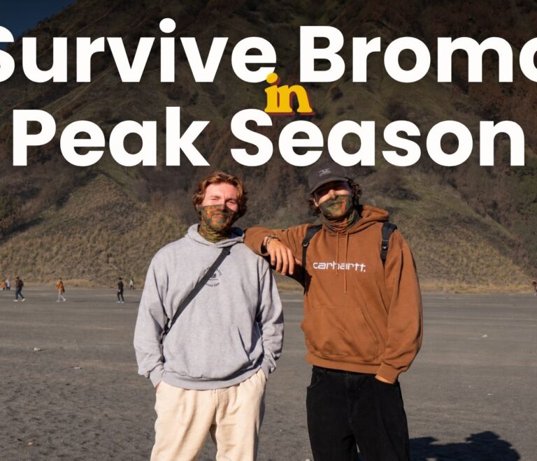 Bromo During the Peak Season