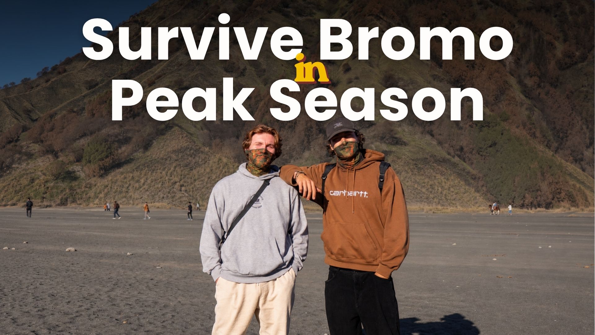 Bromo During the Peak Season